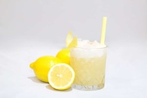 yellow lemon cocktail straw edible lemon