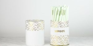 personalized edible straws lime flavor