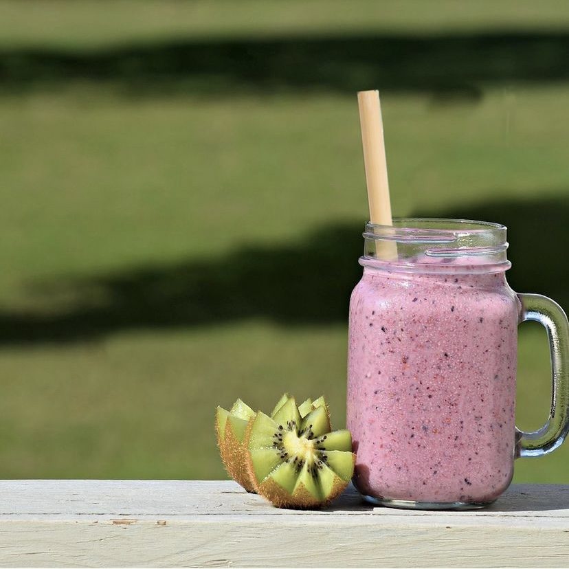 WIDE SINGLE GLASS STRAW- smoothie & milkshakes