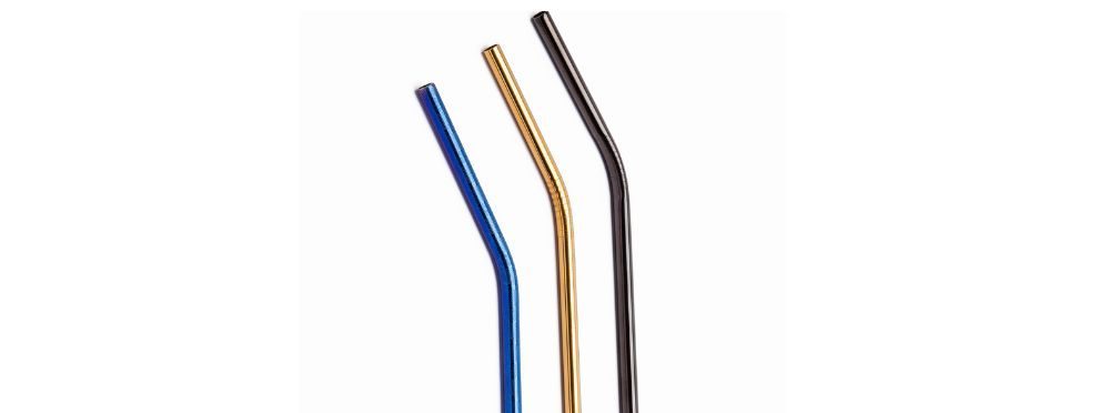 Stainless steel ecological straw