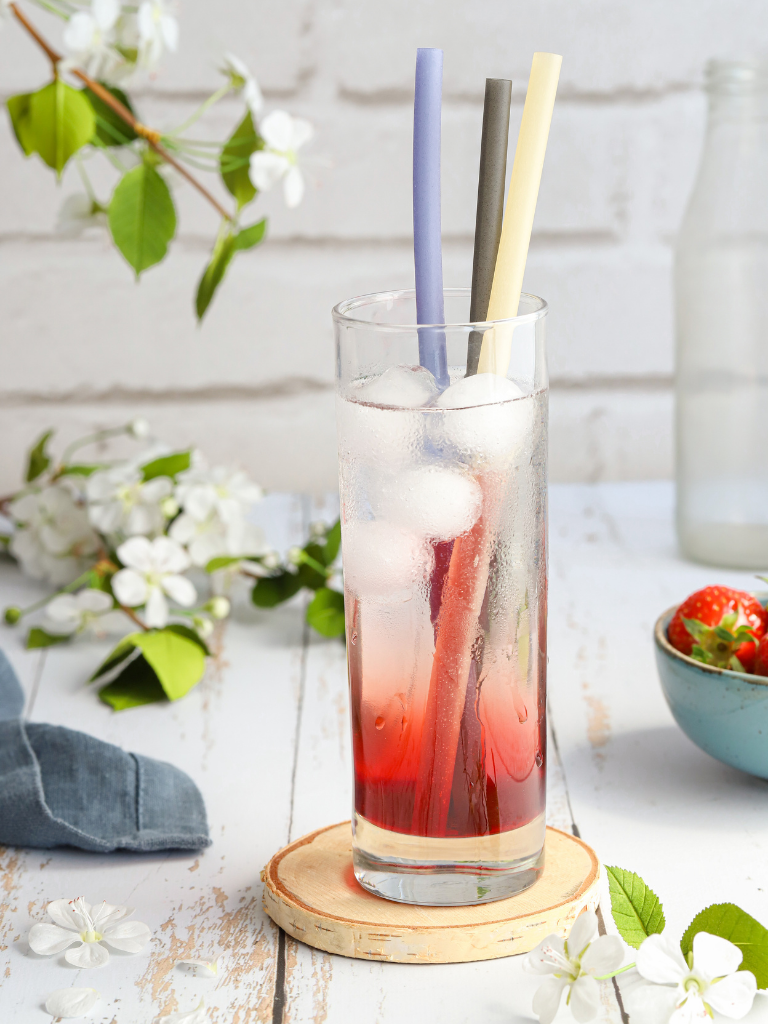 ecofriendly biodegradable colored rice straws